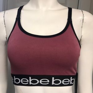 Bebe Sport Athletic/Athleisure Sports Bra, NWT!